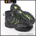 Smooth Buffalo Leather with Rubber Outsole Ankle Safety Shoe (SN5295)